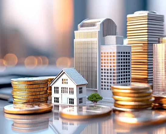 Real estate capital appreciation investment visual